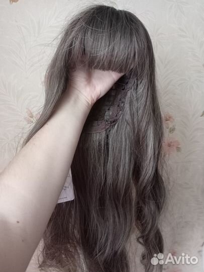 Парик пепельный блондин