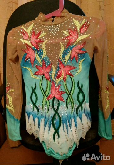 Купальник д/выступлений худ. гимнастика р.118-135