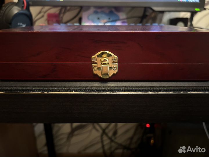 Набор сомелье в подарочной коробке из дерева