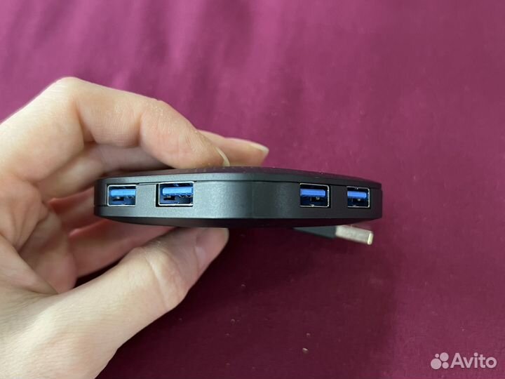 USB-хаб TP-link UH400, черный