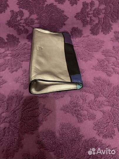 Женский кожаный клатч