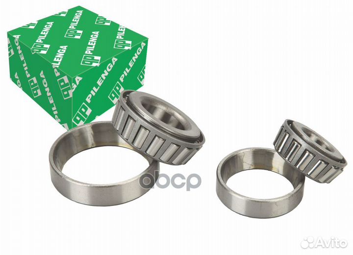 Комплект подшипников передней ступицы ваз 2101