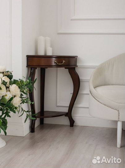 Консоль Угловая Элегант орех арт52893