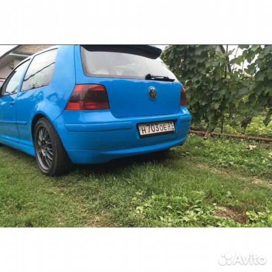 Юбка заднего бампера Volkswagen Golf 4 GTI