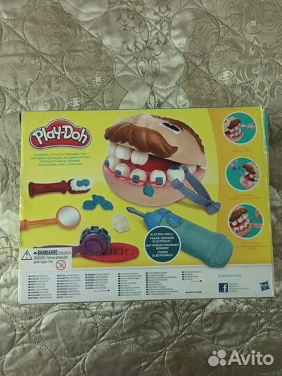 Игрушечный набор стоматолога 2 в 1