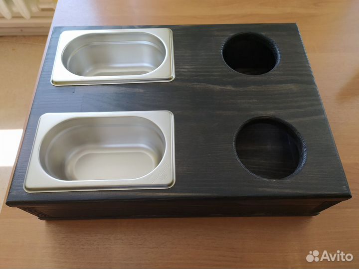 Поднос-подставка для пива/напитков и закуски