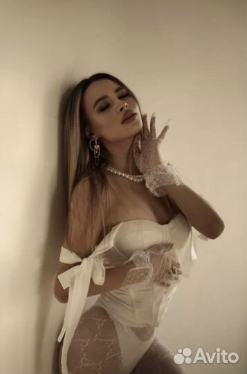 Топ корсет белый женский бренд