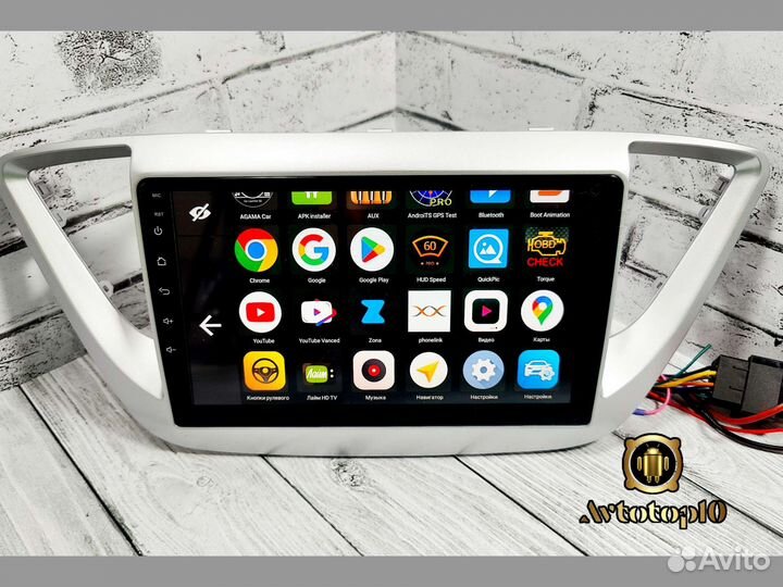 Магнитола Хендай Солярис 2017 android