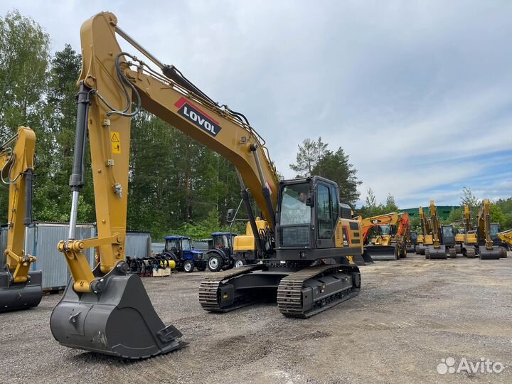 Гусеничный экскаватор Lovol FR225E2, 2023