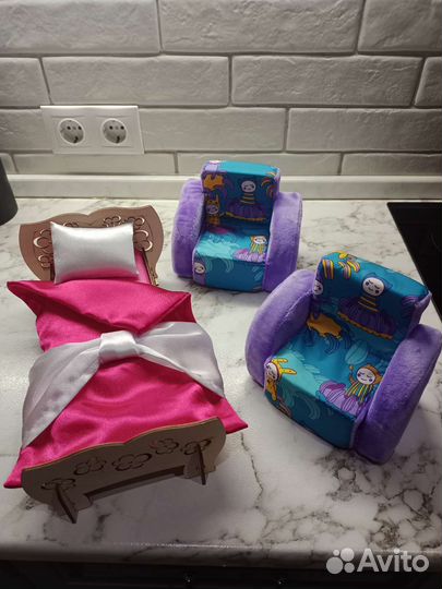 Мебель для кукол барби лол