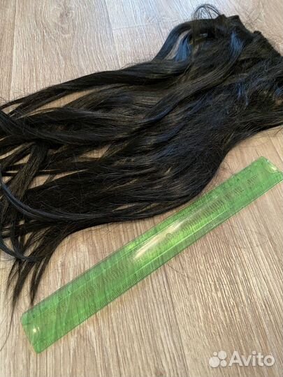 Волосы на заколках 45 см