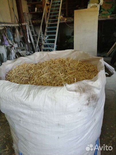 Опилки стружка в мешках