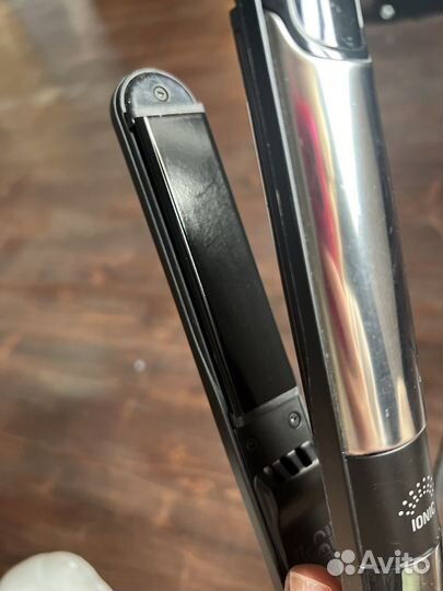 Выпрямитель для волос rowenta liss&curl