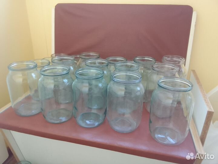 Банки 3; 1; 0,5 -литровые, много