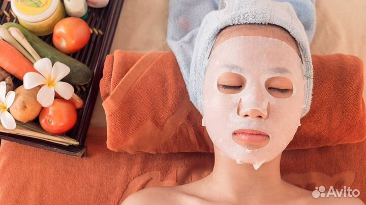 Тканевая маска для лица bioaqua черника