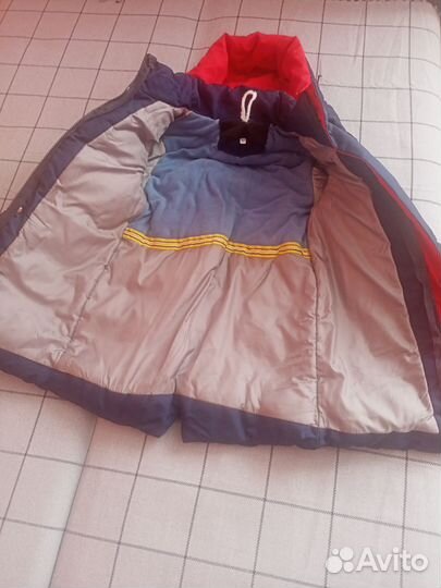 Пуховик для мальчика 116см