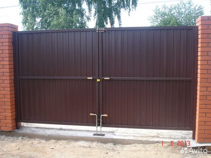 Ворота распашные