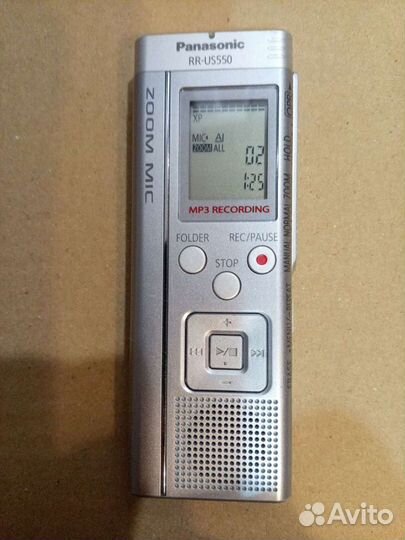 Диктофон мр3 Panasonic RR-US550