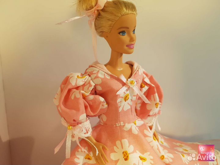 Одежда для кукол барби: эксклюзивное платье