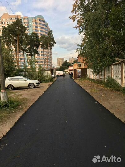 Асфальтирование и благоустройство укладка асфальт