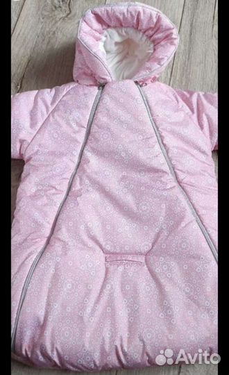 Конверт на выписку для девочки зима