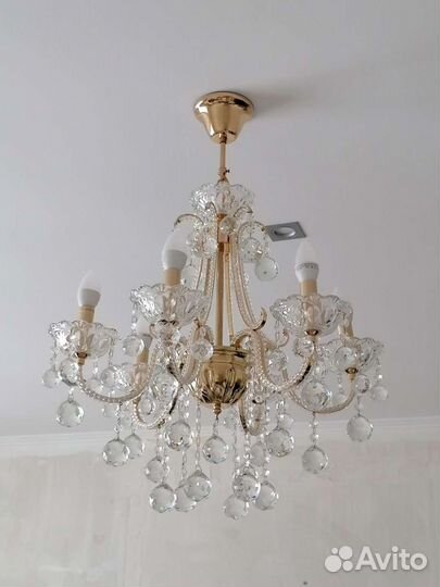 Люстра хрустальная