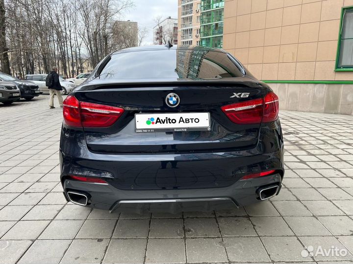 BMW X6 3.0 AT, 2017, 78 000 км