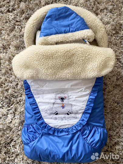 Конверт на выписку зимний