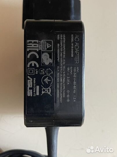 Зарядное устройство для ноутбука Asus 19V, 2,37A