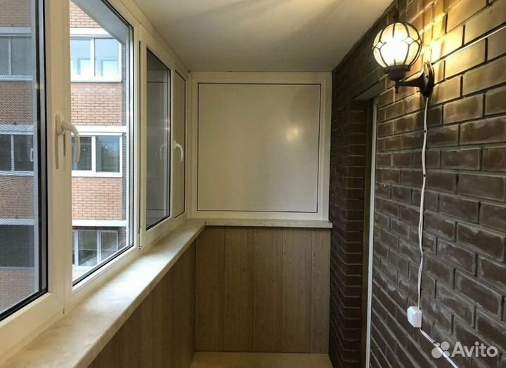 Остекление балкона пвх