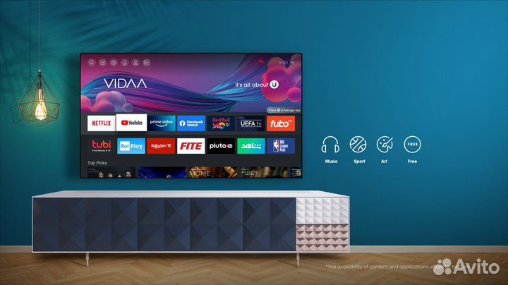 Новый UHD телевизор Hisense 50A6BG