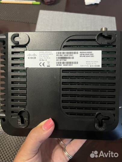 Модем Cisco 4027676 EPC3212