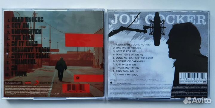 Cd диски музыка Joe Cocker,HIM,The Cult и другие