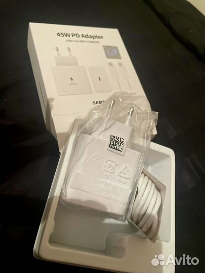 Зарядное устройство samsung 45w