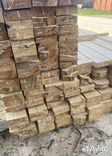 Доска брус из сосны, пиломатериалы ГОСТ