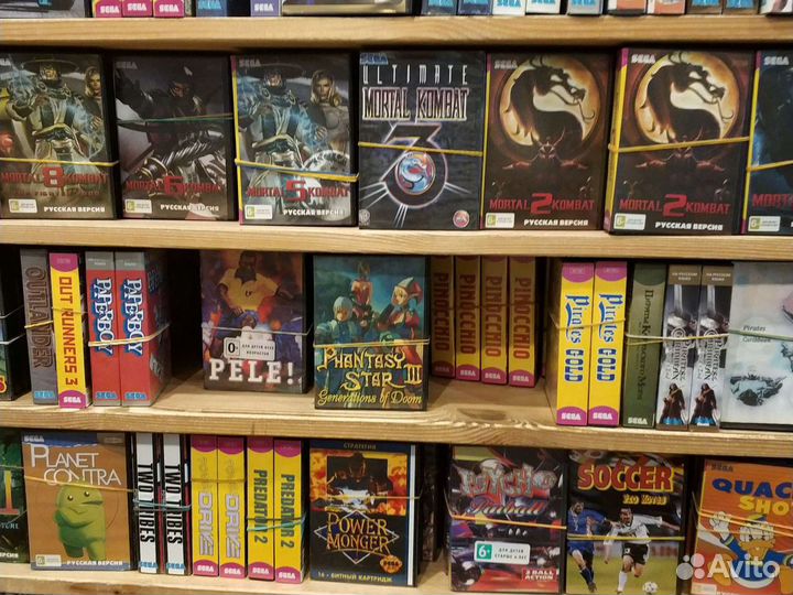 Игры Sega 16 bit (Картриджи для Сега)