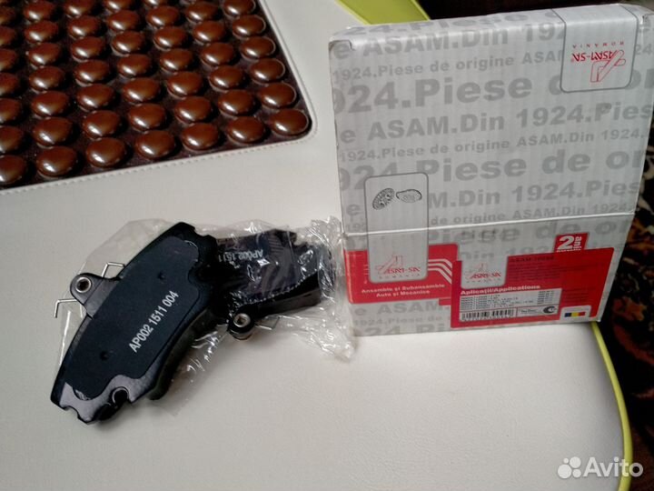 Тормозные колодки renault logan 2004-2009