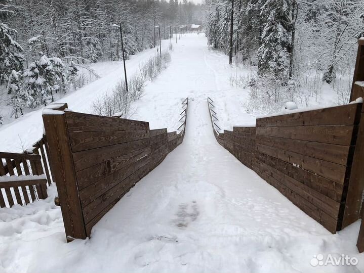 Зимняя горка 