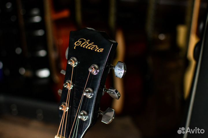 Электроакустическая гитара Elitaro + Аксессуары