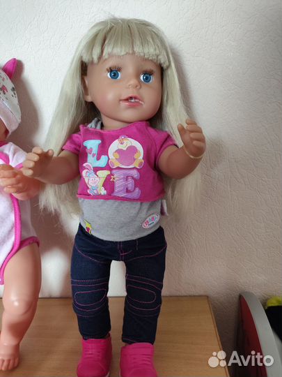 Куклы Baby born карапуз + старшая сестричка