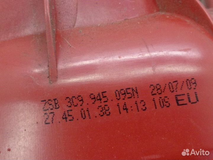 Фонарь задний левый для Volkswagen Passat 6