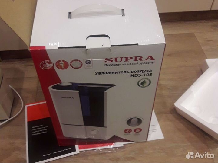 Увлажнитель воздуха supra hds-105