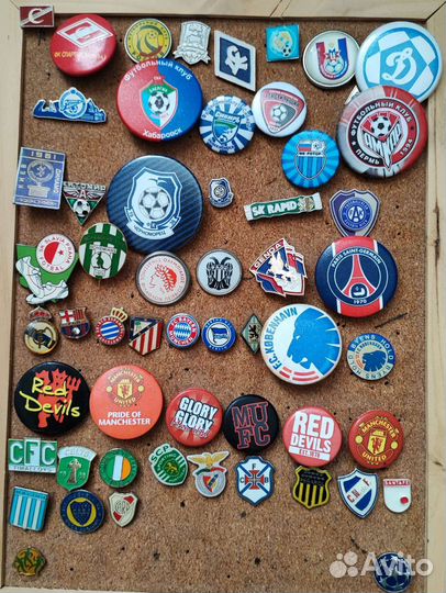 Значки футбольных клубов