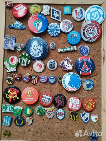 Значки футбольных клубов