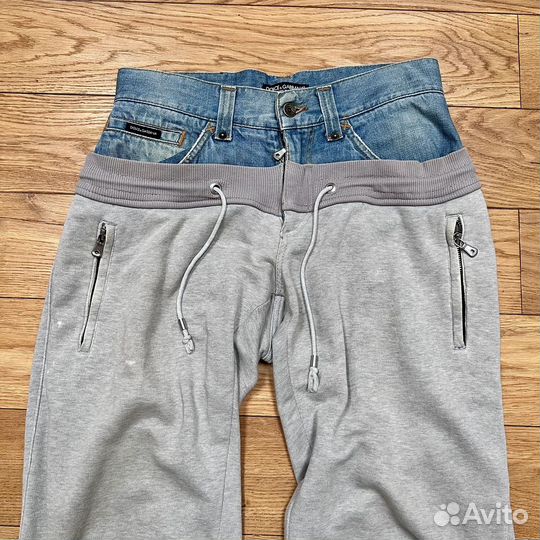 Dolce Gabbana Double Waist штаны vintage