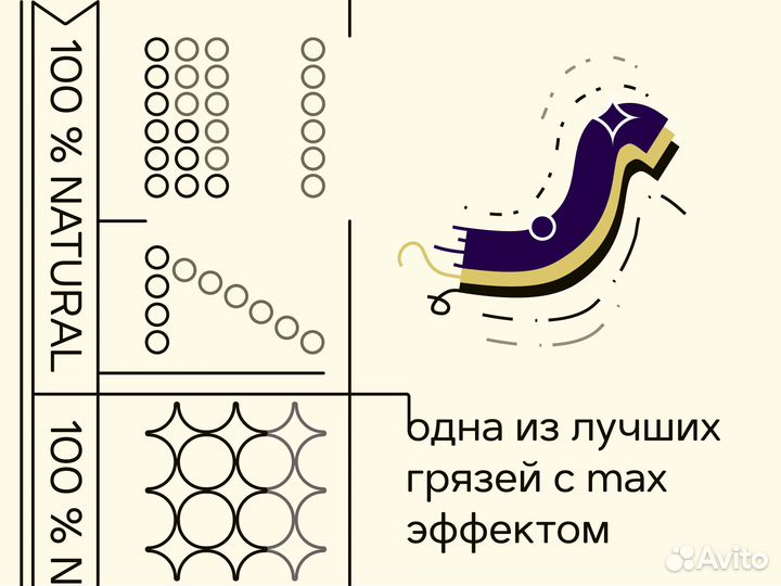 Пелеодами с озера Саки Косметика 2.5 кг