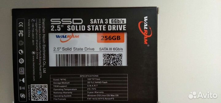 Твердотельный накопитель ssd диск 16-128 gb