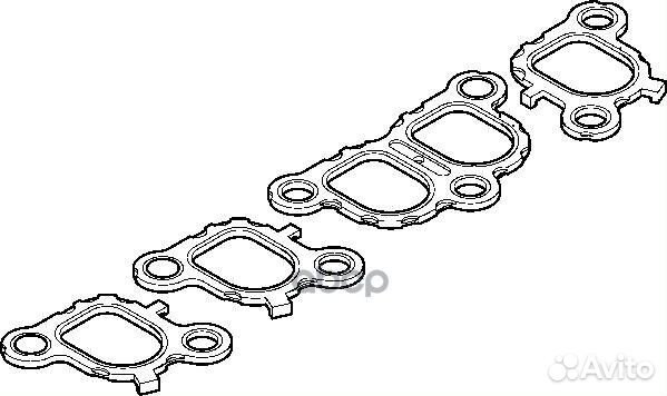 217.460E прокладка коллектора впускного к-кт