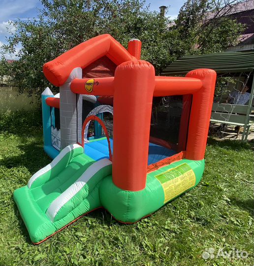 Надувной батут детский замок Happy Hop