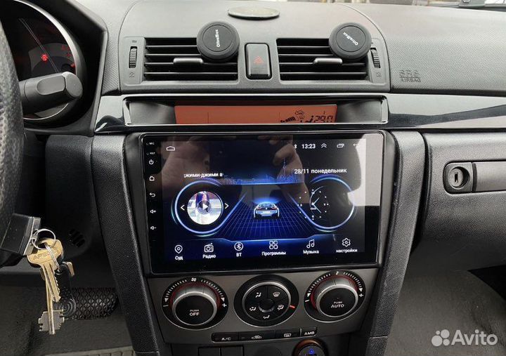 Магнитола Mazda 3 bk 2004-2009